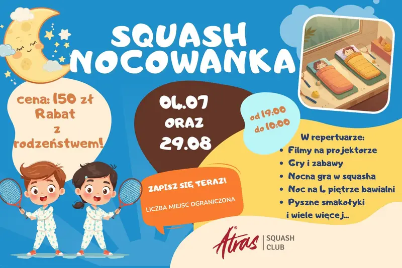 Bawialnia klubowa nocą