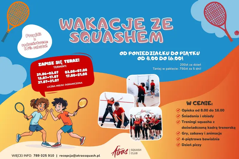 Dzieci na półkoloniach sportowych