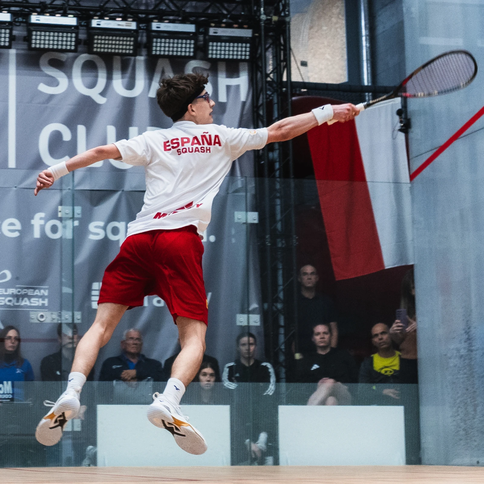 European Junior Squash Championships U19 2026 — match action